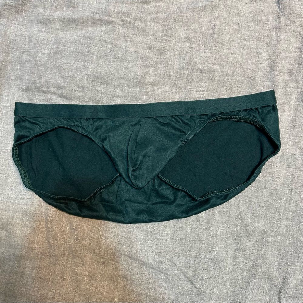 N2N Bodywear Forest Green Pouch Briefs Size Large NWT